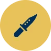 Threatened with a weapon
